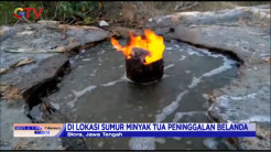 Semburan Gas Mirip Api Abadi Mrapen Terjadi di Sumur Minyak Peninggalan Belanda