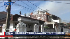Diduga Korsleting Listrik, Rumah Mewah di Tebet Ludes Terbakar