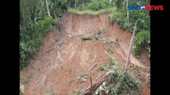 Hujan Deras, Tebing Setinggi 20 Meter di Tasikmalaya Longsor