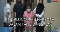 Penyelundupan Narkoba Dalam Tahu dan Salak Digagalkan