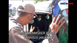 14 Pelanggar Terjaring Razia Masker di Kawasan Senen