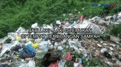 Bayi Laki-Laki Ditemukan di Tempat Pembuangan Sampah