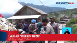Evakuasi Pengungsi Merapi