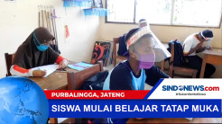 Siswa SMK Negeri di Purbalingga Mulai Proses Belajar Tatap Muka