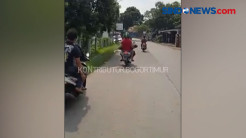 Video Pemotor Bawa Jenazah Viral di Media Sosial