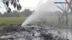 Semburan Gas Beracun di Indramayu Resahkan Warga Setempat