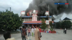 Minimarket di Padang Terbakar, Kerugian Mencapai Ratusan Juta