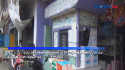 Tawuran di Jatinegara, Pelaku Jarah Dagangan Warga