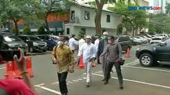 Jadi Tersangka Bersama HRS, Sobri dan Maman Datangi Polda Metro