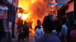 Kebakaran di Permukiman Padat, 150 KK Kehilangan Tempat Tinggal