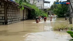 Sungai Lamong Kembali Meluap, 16 Desa Terendam Banjir