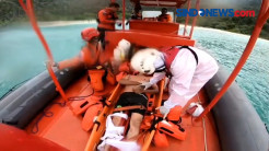 Tertimpa Tebing Pantai Lhok Keutapang, Wisatawan Dievakuasi Lewat Jalur Laut