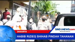 Pengawalan HRS Saat Pemindahan Ruang Tahanan