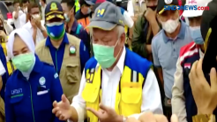 Tinjau Lokasi Gempa, Menteri PUPR Prioritaskan Pembangunan Infrastruktur