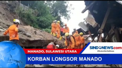 Tim SAR Berhasil Evakuasi Korban Longsor di Manado