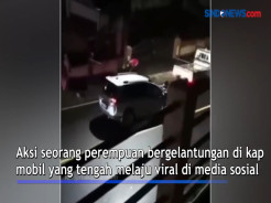 Video Viral Perempuan Cegat Suami Bersama Selingkuhannya di Manado
