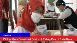 Dinkes Gelar Vaksinasi Covid-19 Tahap Dua di Balai Kota