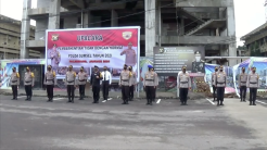 Terlibat Narkoba dan Disersi 14 Personel Polda Sumsel Dipecat