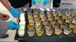 75 Anggota Propam Polda NTB Jalani Tes Urine