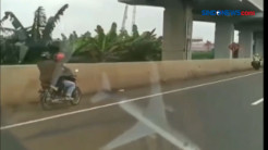 Viral Sepeda Motor Masuk Jalan Tol Japek melalui Kawasan Halim