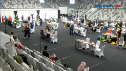 Vaksinasi Massal Tenaga Kesehatan DKI Jakarta di Istora Senayan