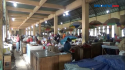Gerakan Jateng di Rumah Aja, Pasar Boyolali Sepi