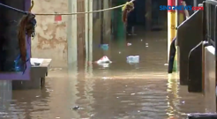 Kawasan Kebon Pala Masih Terendam Banjir Hingga 1 Meter