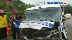 Bawa Jenazah, Ambulans Kecelakaan Karambol di Banyumas