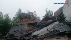 Ratusan Rumah Rusak Akibat Puting Beliung di Demak