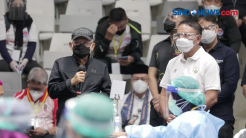 Harapan Wapres Maruf Amin Usai Tinjau Vaksinasi Covid-19 untuk Atlet