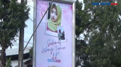 Video Viral Baliho Ucapan Ultah di Ponorogo