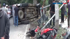 Kecelakaan di Jalan Raya Kec. Gurah, 2 Pemotor Tewas