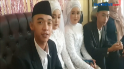 Viral Pernikahan 2 Saudara Kembar di Sumedang