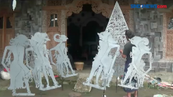 Unik, Seniman Magelang Ciptakan Wayang dari Galvalum