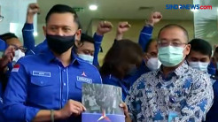 AHY Temui Mahfud MD Laporkan Hasil KLB Deli Serdang