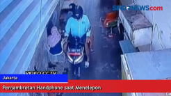 Penjambretan Handphone saat Menelpon di Tebet, Jakarta Selatan