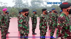 Panglima TNI Terima Laporan Kenaikan Pangkat 57 Perwira Tinggi
