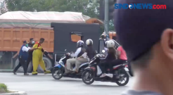 Gelandangan dan Pengemis di Medan Menangis saat Dirazia
