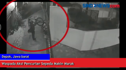 Waspada Aksi Pencurian Sepeda Makin Marak di Depok