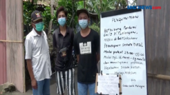 Kluster Takziah, Warga yang Positif Jalani Karantina