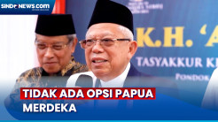Wapres Maruf Amin Sebut Tidak Ada Opsi Papua Merdeka
