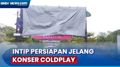 Spanduk Hingga Pembatas Pintu Masuk Telah Rampung di Siapkan Promotor, Jelang Konser Coldplay
