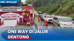 Imbas Kemacetan, Polisi Berlakukan One Way Arah Jakarta di Jalur Gentong