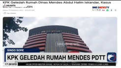 KPK Geledah Rumah Dinas Menteri Desa PDTT, Sita Uang Tunai dan Barang Elektronik
