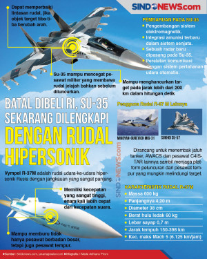 Batal Dibeli RI, SU-35...