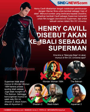 Henry Cavill Disebut...