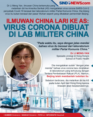 Ilmuwan China Lari ke...