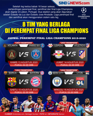 8 Tim Yang Berlaga di...