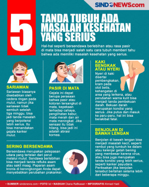 5 Tanda Tubuh Memberitahu...