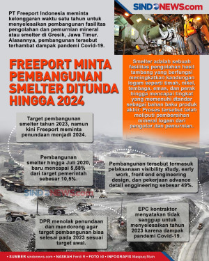 Nyerah, Freeport Minta...